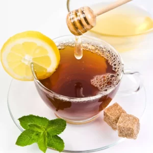 چای سیاه همراه عسل